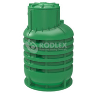 Пластиковый кессон для скважин Rodlex KS2.0 с грунтозацепом Green (зеленый) 