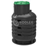 Пластиковый кессон для скважин Rodlex KS2.0 с грунтозацепом Black (черный) 